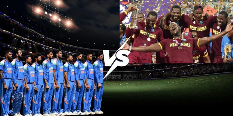 India Versus West Indies Cricket Match Today